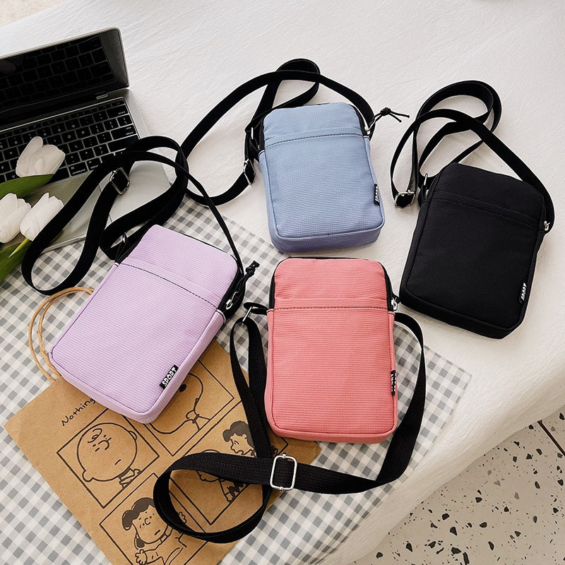 New Fashion Mobile Phone Bag Women's Messenger Bag All-match Mini Small Crossbody Bag