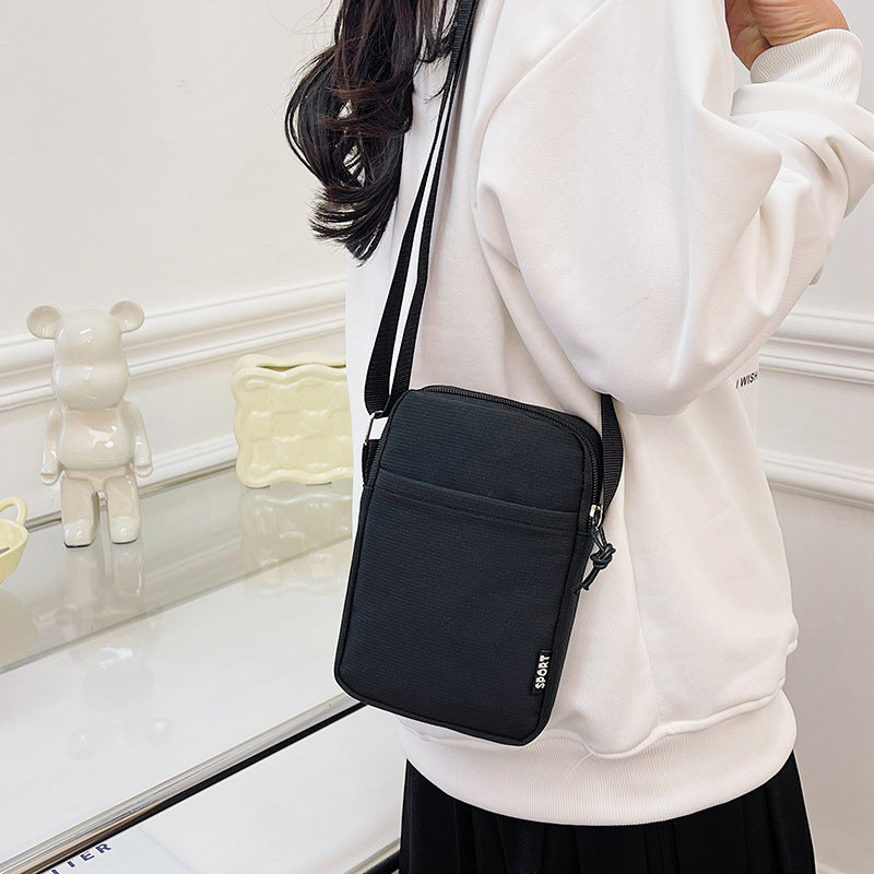 New Fashion Mobile Phone Bag Women's Messenger Bag All-match Mini Small Crossbody Bag