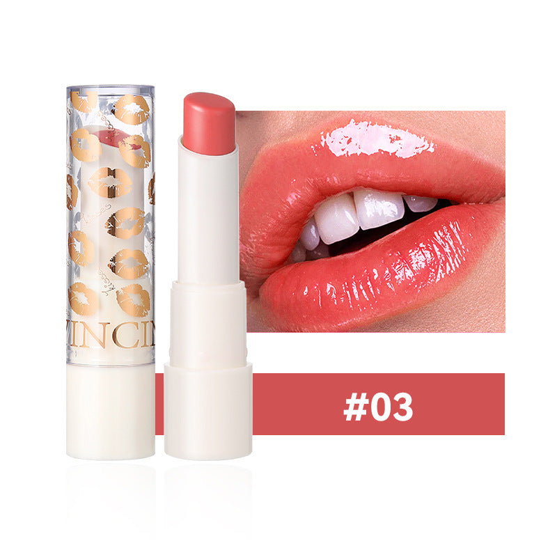 VINCINER 8 Color Lipstick Moisturize Hydrate Waterproof Shiny Texture Fashion Lipstick
