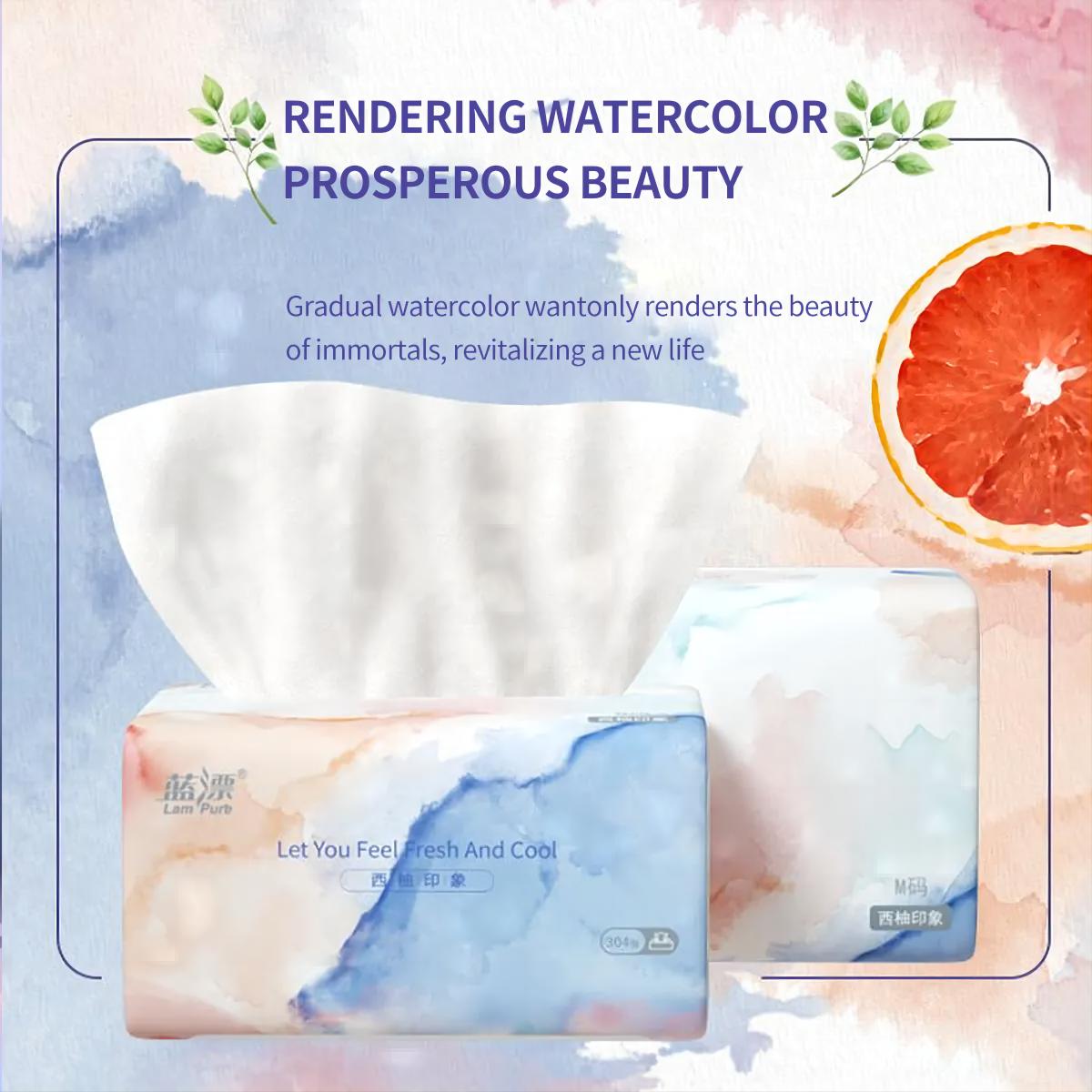 NEW 300 sheets/pack Disposable Face Towel Tissue