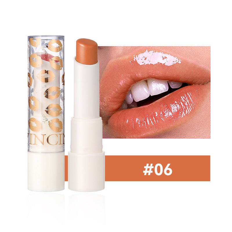 VINCINER 8 Color Lipstick Moisturize Hydrate Waterproof Shiny Texture Fashion Lipstick